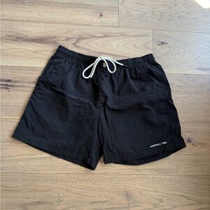 Properly Tied Men's Black Shorts